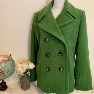 🔥Gorgeous Green Wool Winter Coat